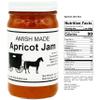 Amish Jam Apricot - 8 Oz Set of Three Jars view 3