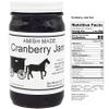 Amish Jam Cranberry - "8 Oz. Jar - Qty 3" view 2