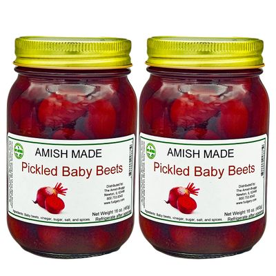 Pickled Baby Beets - Two-16 Oz Jar