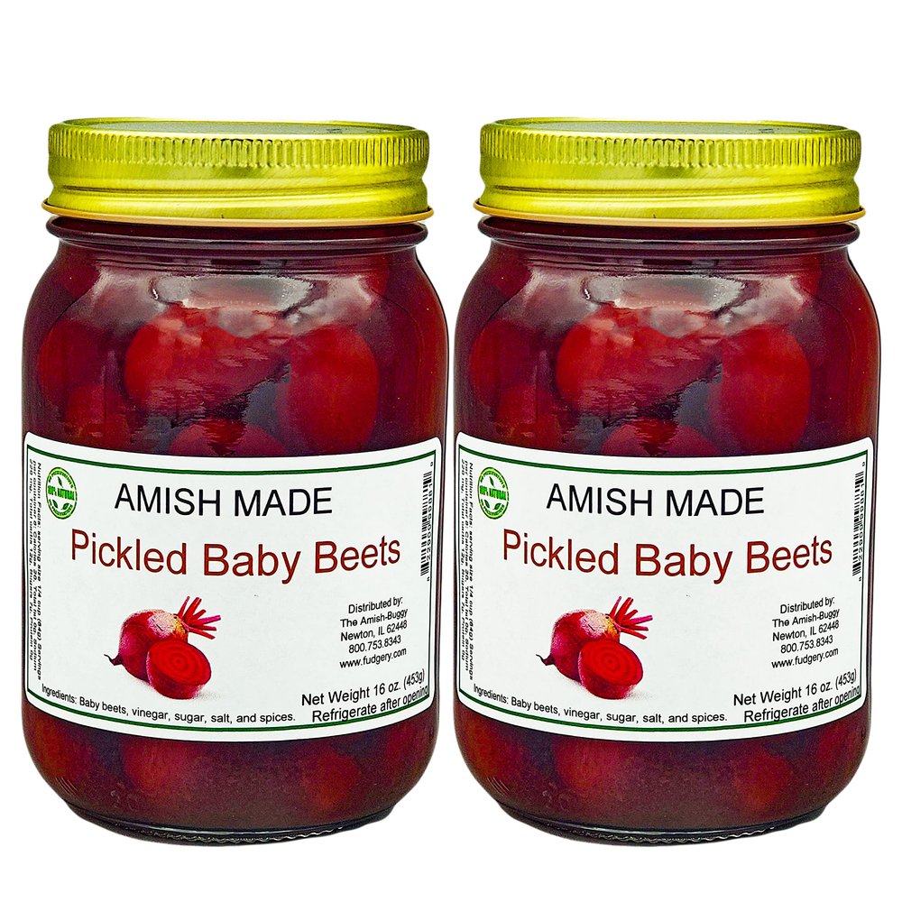 Pickled Baby Beets - Two-16 Oz Jar
