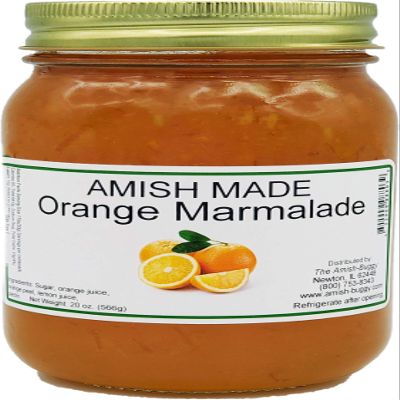 Amish Orange Marmalade - Two 18 Oz Jars