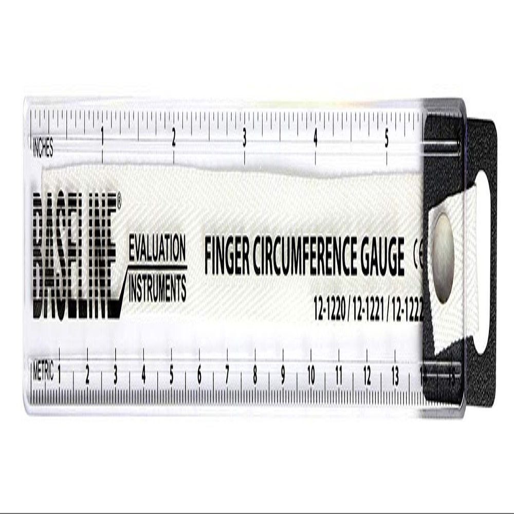 Baseline 12-1221 Finger Circumference Gauge, 15 cm Maximum