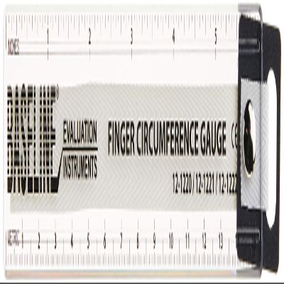 Baseline 12-1220 Finger Circumference Gauge, 6" Maximum