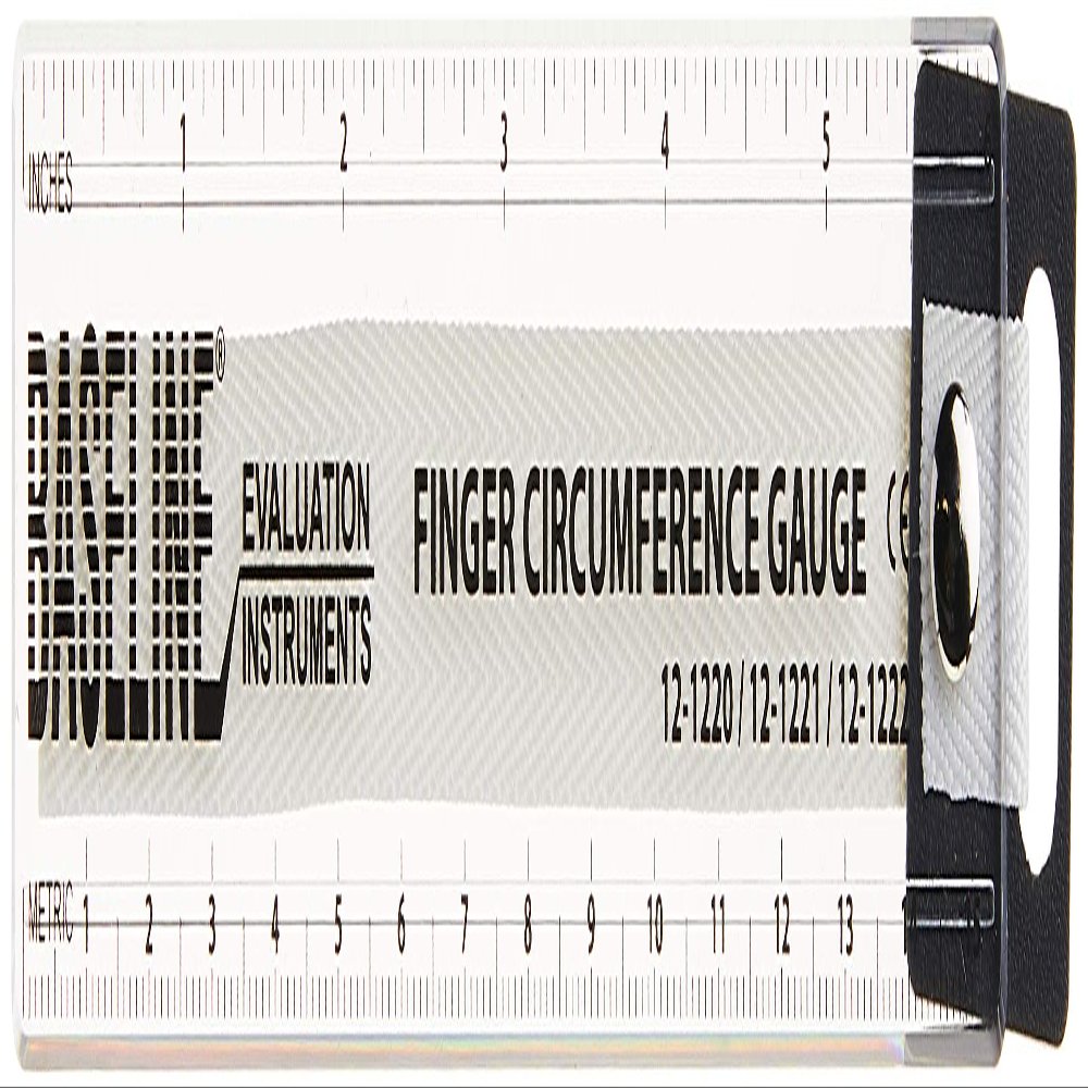Baseline 12-1220 Finger Circumference Gauge, 6" Maximum