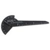 Baseline 12-1014 Black Plastic Finger Goniometer, 1-Finger Design view 4
