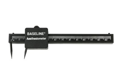 Baseline 12-1480 Plastic Aesthesiometer, 2-Point Discriminator, Black