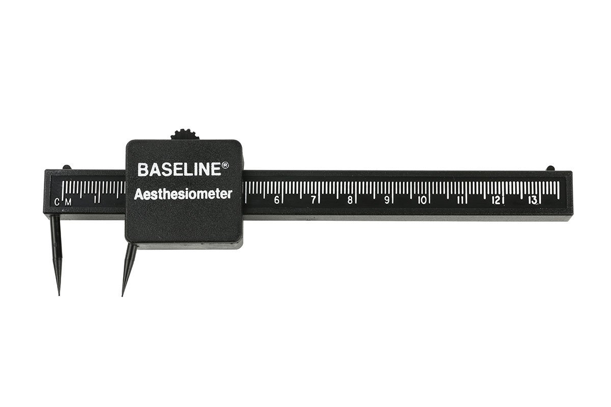 Baseline 12-1480 Plastic Aesthesiometer, 2-Point Discriminator, Black