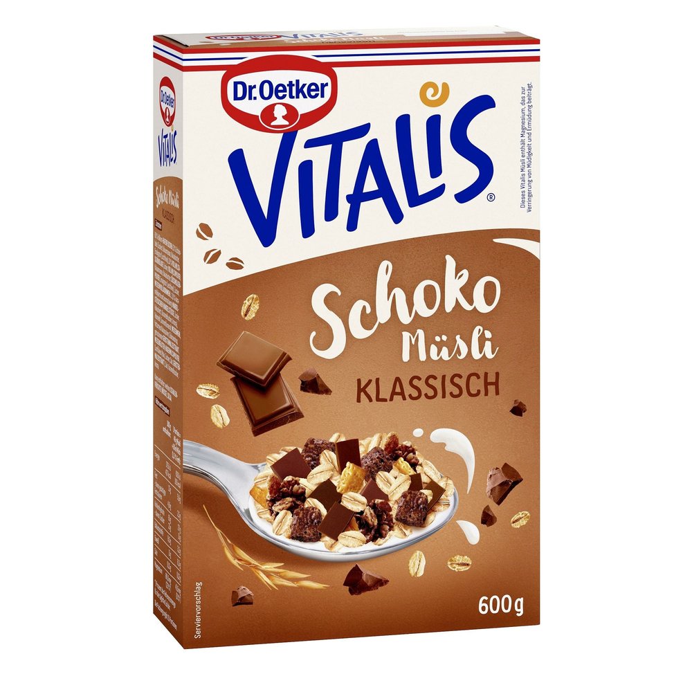 Vitalis Schoko Msli klassisch 600g