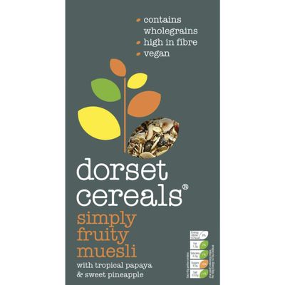 Dorset Cereals - Muesli - Simply Fruity Muesli - 820g by Dorset Cereals