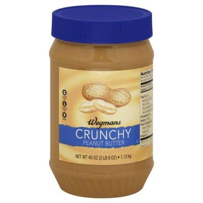 Wegmans Crunchy Peanut Butter 18 Oz (2 Pack)