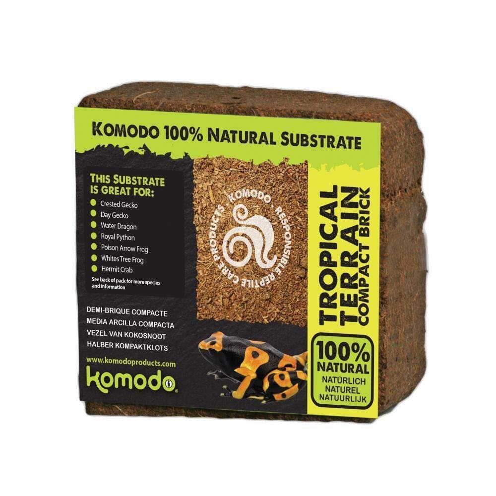 Happy Pet Komodo Tropical Terrain Compact 1/2 Brick
