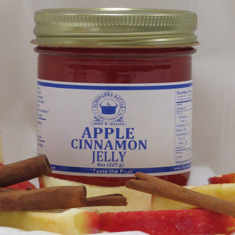 Apple Cinnamon Jelly, 8 oz