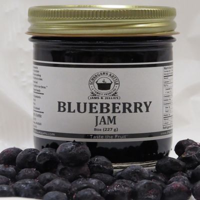 Blueberry Jam, 8 oz