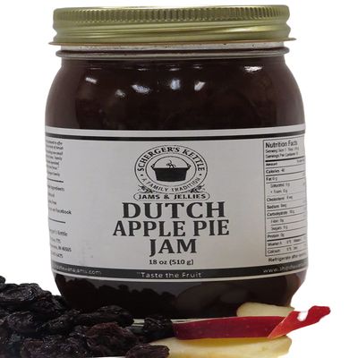 Dutch Apple Pie Jam, 18 oz
