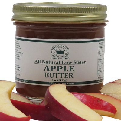 Apple Butter, All Natural/Low Sugar, 8 oz