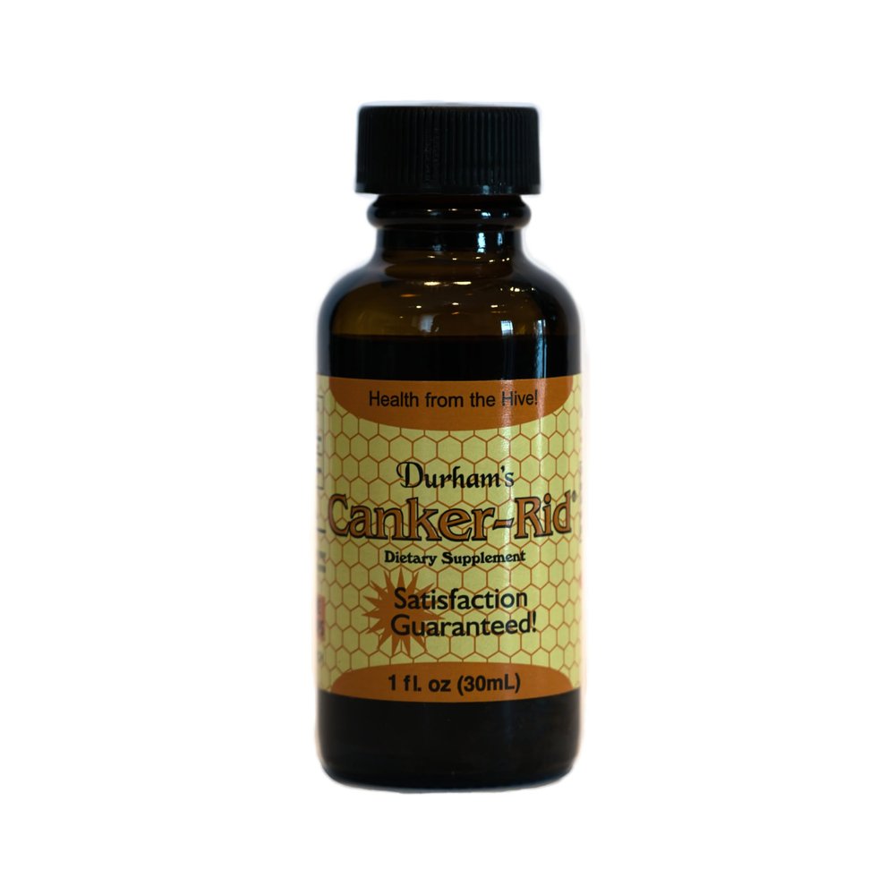 Durham's Bee Farm, Inc. Canker-Rid - Get Immediate Relief and Heal Canker Sores - Restore Your Quality of Life Today