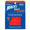 Mack's Snore Mufflers Silicone Putty Ear Plugs, 6 Pair - Comfortable, Moldable Silicone Ear Plugs for Sleeping, Snoring, Loud Noise & Traveling | Made in USA view 1