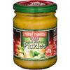 Three Three Sweet Mustard Pickles 250g view 1