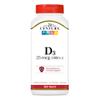 21st Century D3 1000 IU Tablets, 500 Count view 1