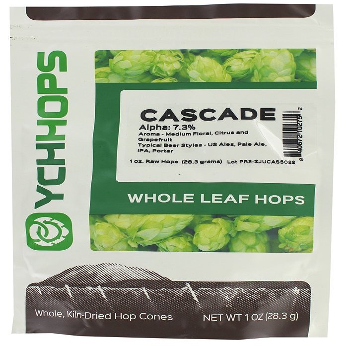 HopUnion 6I-E91H-F8YE RiteBrew - Cascade Pellet Hops - 1 oz.