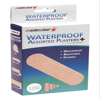100 Waterproof Mixed Plasters Washable First Aid Dressings