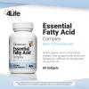 4Life Essential Fatty Acid Complex - Fish Oil Blend Features Omega-3 and Omega-6, Includes GLA and CLA - Circulation Support - 60 Softgels view 3