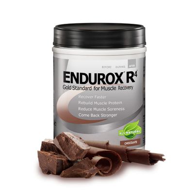 PacificHealth Endurox R4, Post Workout Recovery Drink Mix with Protein, Carbs, Electrolytes and Antioxidants for Superior Muscle Recovery, Net Wt. 2.29 lb., 14 Serving (Chocolate)