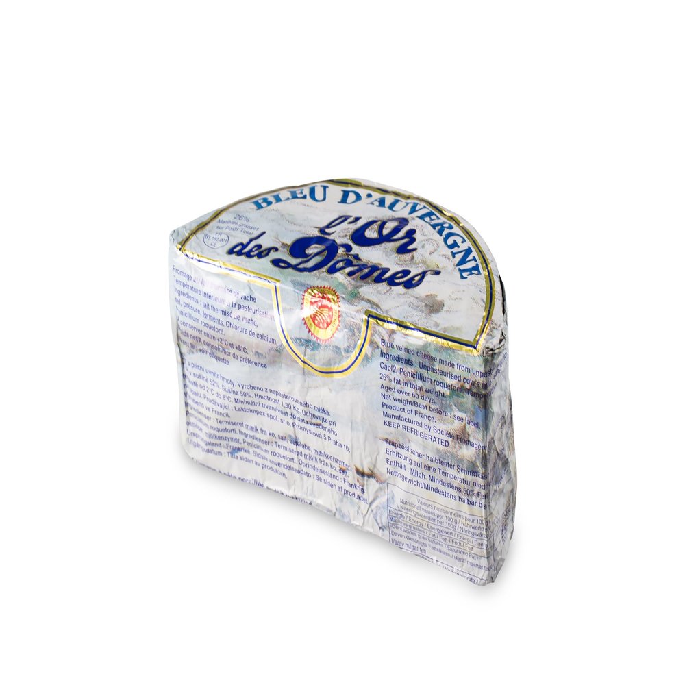 Bleu d'Auvergne Cheese (Whole Wheel) Approximately 2.75 Lbs