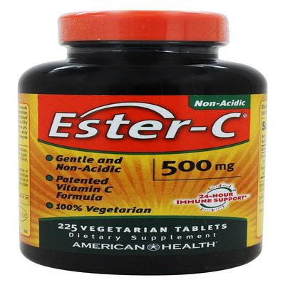 American Health Products - Ester C 500, 500 mg, 225 veg tablets