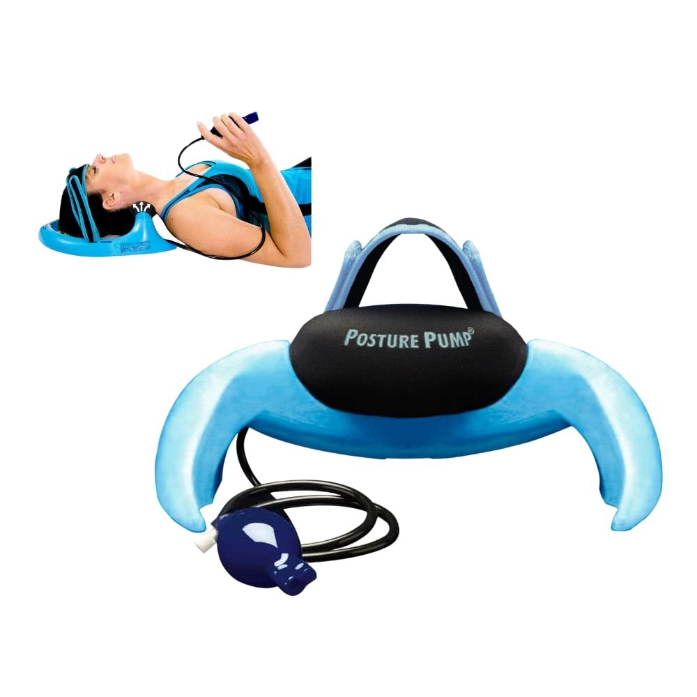 Posture Pump Neck Exercising Cervical Spine Hydrator Pump | Relieves Neck Pain Stiffness | Neck Pain Relief Posture Control (Single Air Cell Model 1100-S)