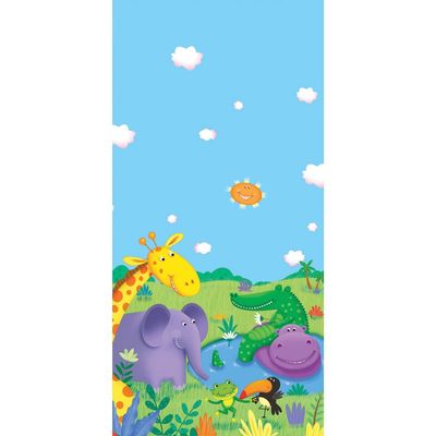 20-Count Large Cello Bags, Jungle Buddies