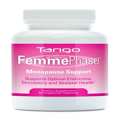 FemmePhase Advanced Menopause Support Formula: All-Natural Herbal Supplement for Hot Flashes, Cramps, Fatigue, Night Sweats, and Mood Changes (60 Vegetarian Capsules)