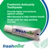 144 Tubes of Freshmint 0.6 oz. Anticavity Fluoride Toothpaste, Metallic Tube, Tubes do not have Individual Boxes for Extra Savings, Travel Size view 2