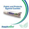 144 Tubes of Freshmint 0.6 oz. Anticavity Fluoride Toothpaste, Metallic Tube, Tubes do not have Individual Boxes for Extra Savings, Travel Size view 3