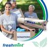 144 Tubes of Freshmint 0.6 oz. Anticavity Fluoride Toothpaste, Metallic Tube, Tubes do not have Individual Boxes for Extra Savings, Travel Size view 4