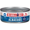 Bumble Bee Solid White Albacore Tuna in Water, 5 oz Can - Wild Caught Tuna - 29g Protein per Serving, High in Omega-3s - Non-GMO Project Verified, Gluten Free, Kosher view 1