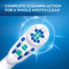 Oral-B CrossAction Power Dual Clean Replacement Medium Bristle Heads, 2-Count (Pack of 3) view 4