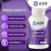 AOR Advanced B Complex, 90 CT view 3