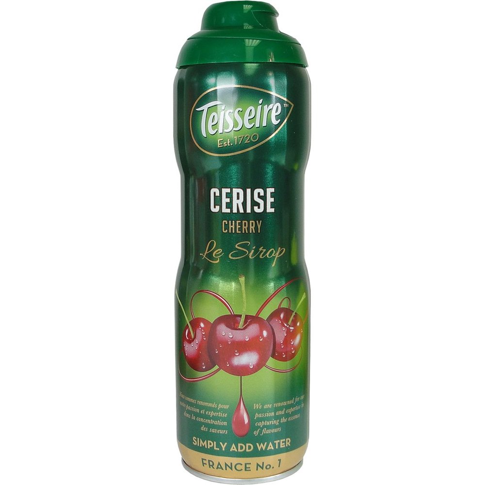 Teisseire Cherry Syrup Cerise 600 ml 20.3 fl oz, One