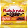 Raisinets Milk Chocolate Covered Raisins, Individually Wrapped Bulk Ferrero Candy, 5.5 oz Bags (Pack of 12) view 1