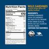 Wild Planet Wild Sardines in Extra Virgin Olive Oil, Lightly Smoked, Tinned Fish, Sustainably Wild-Caught, Non-GMO, Kosher, Gluten Free, 4.4. Ounce (Pack of 12) view 2