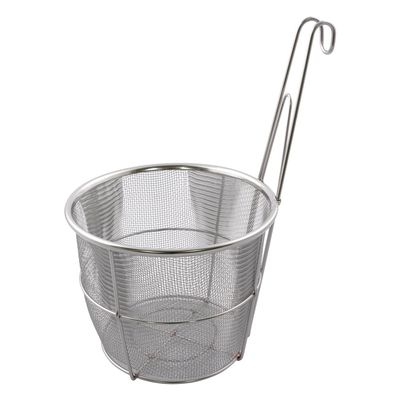 BK 18-8 Common Pattern Flat Bottom Udon Fried 193 (11 Mesh) Extra Large