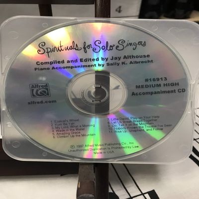 Spirituals for Solo Singers CD Voice Ed. Jay Althouse