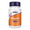 NOW Foods Supplements, Melatonin 5 mg, Free Radical Scavenger*, Healthy Sleep Cycle*, 60 Veg Capsules view 1