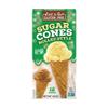 Let's Do Gluten Free Rolled Style Ice Cream Sugar Cones - Waffle Cones for Ice Cream, Non-GMO - 4.6 Oz (Pack of 12) view 1