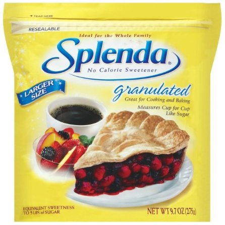 Splenda Sweetener Granulated Bag, 9.7-Ounce Pouches (Pack of 8)