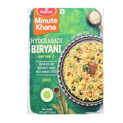 Haldirams (ready to eat) hyderabadi biryani