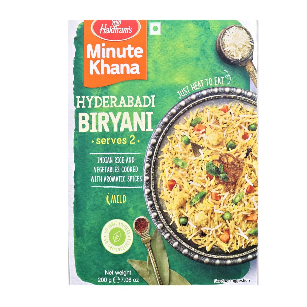 Haldirams (ready to eat) hyderabadi biryani