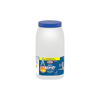 Kraft Real Mayo Mayonnaise Plastic Jug, 128 Ounce