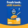 Kraft Mac and Cheese, 4 Boxes, for Easy Dinner or Dinner Sides, Original Flavor, No Artificial Flavors, Preservatives or Dyes, 7.25 oz view 4